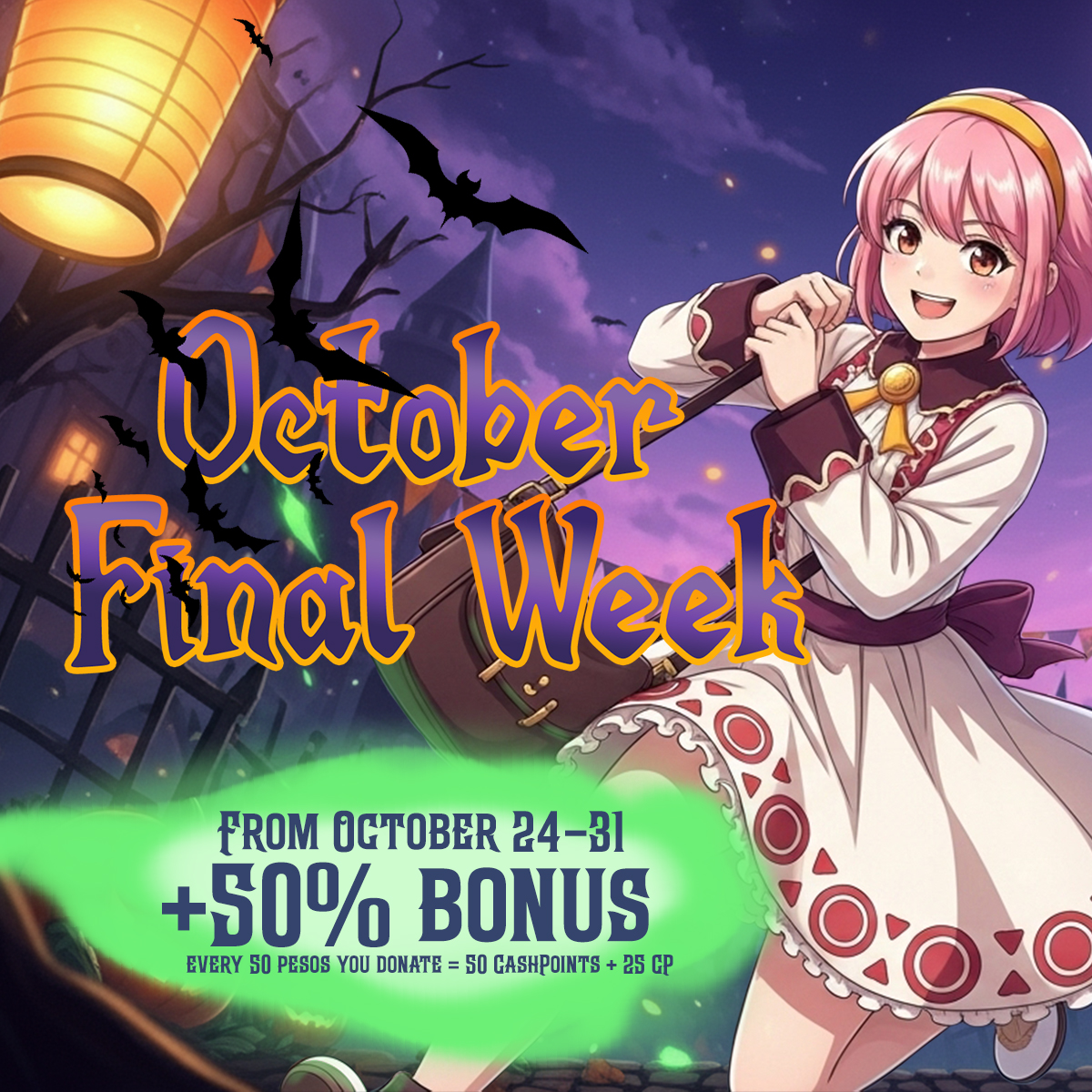 RagnaPH October Donation Bonus Event preview